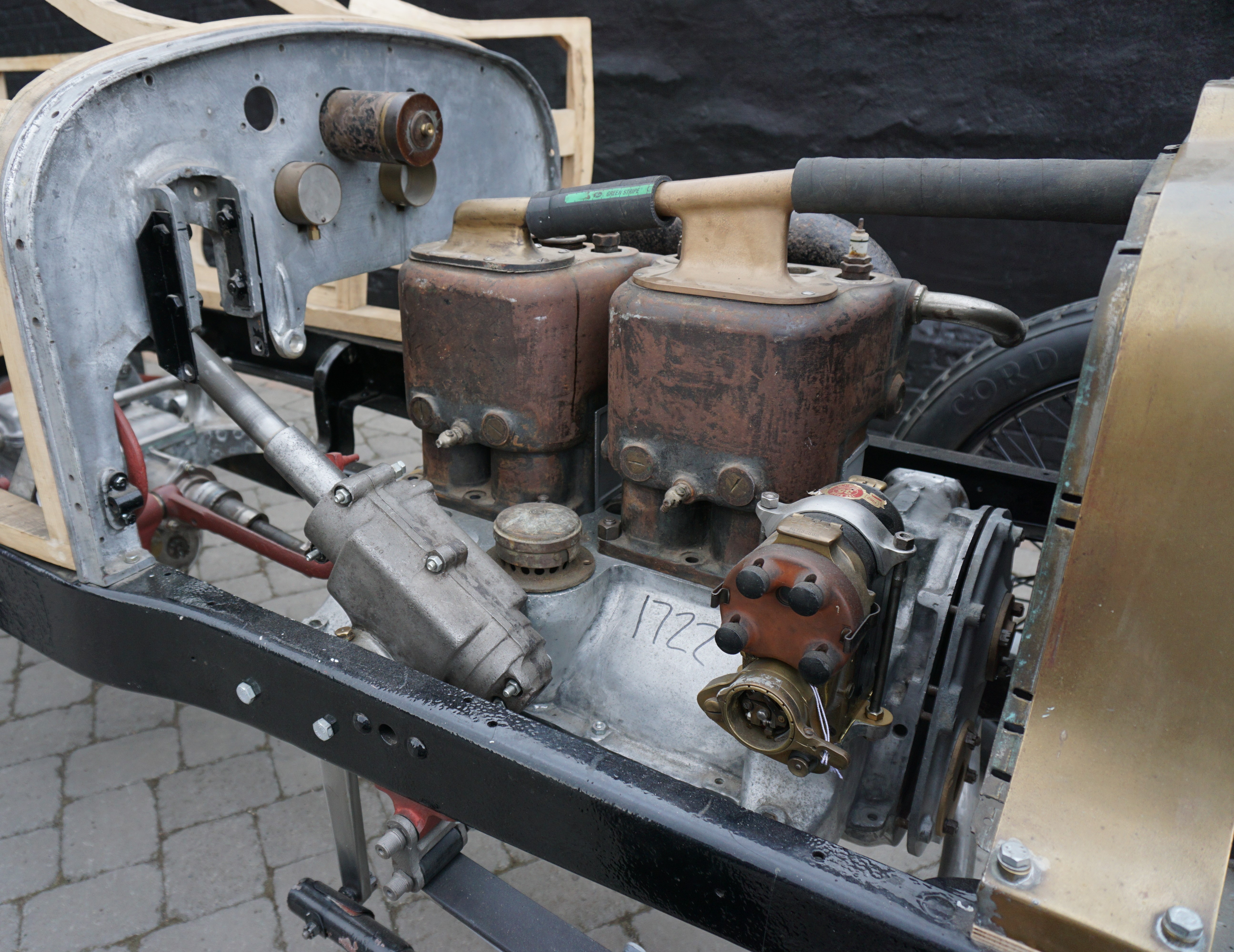 1913 Talbot 4CT Engine